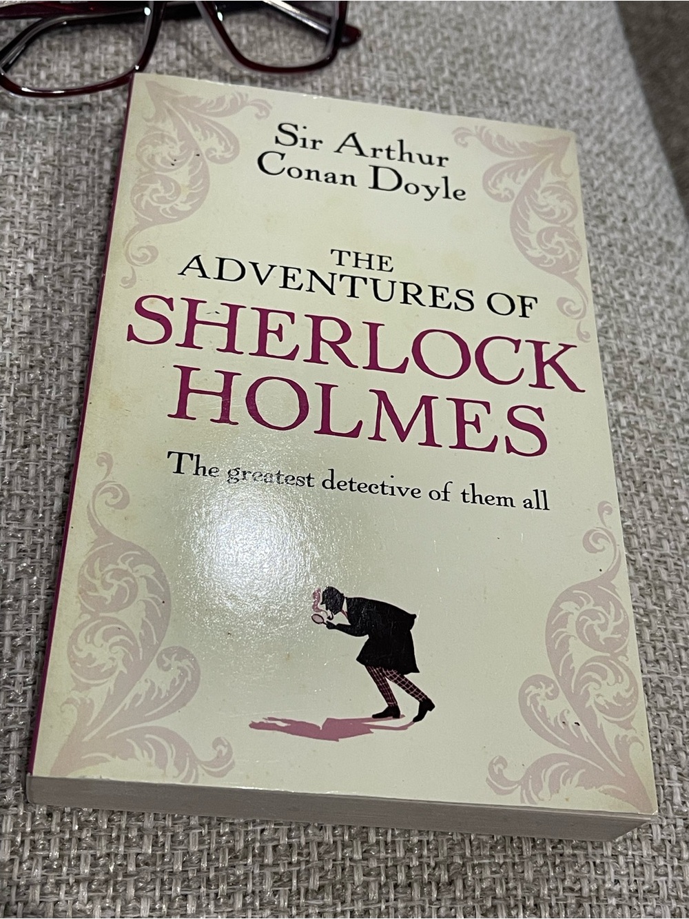 The Adventures of Sherlock Holmes by - Cream & Maroon